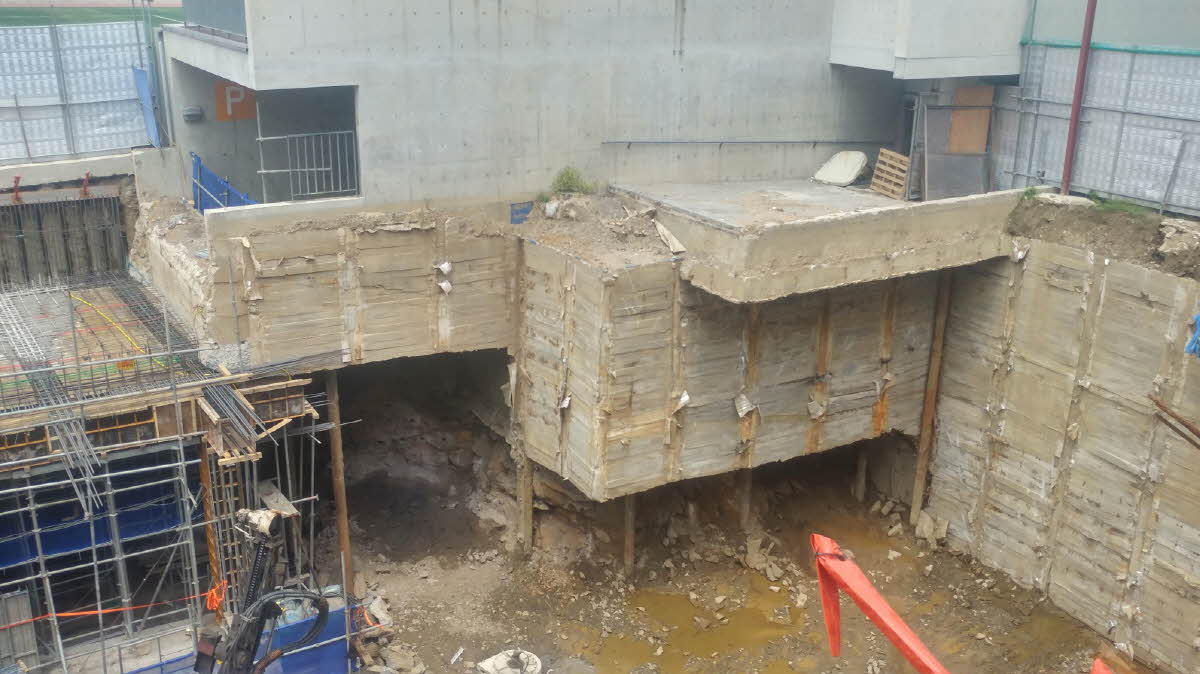 Soongsil University Floating Structure Underground Extension
